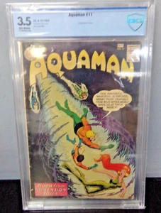 DC COMICS AQUAMAN #11 WITH CBCS 3.5 GRADE - FIRST APPEARANCE MERA - Picture 1 of 1