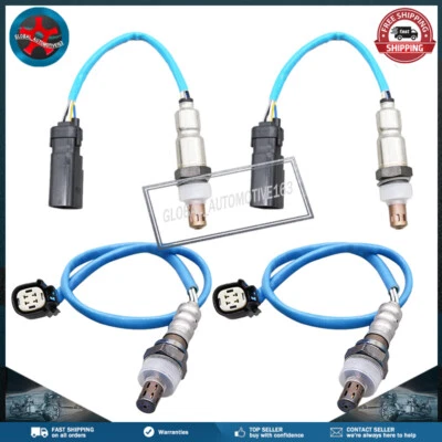 Sensor de oxígeno O2 aguas arriba+aguas abajo 4 piezas para Lincoln MKS MKZ 2013-2014 3,7 L Foto 1 de 4