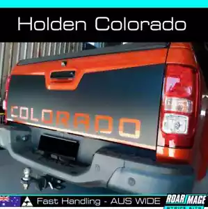 TAILGATE stripes decals fit 2012-2021 HOLDEN Colorado models - not door bonnet - Picture 1 of 9