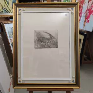 Antonio Ligabue Punta Secca 50x70cm - Imagen 1 de 12