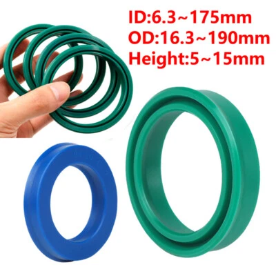 Öldichtung Hydraulik Kolben Dichtung Polyurethan UHS/UN ID 6-175mm Höhe 5-12mm - Bild 1 von 4