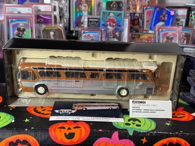 Corgi Fishbowl BUS Triboro Coach, New York City Bus 1:50 SCALE C54318 Orange - Image 1 of 3