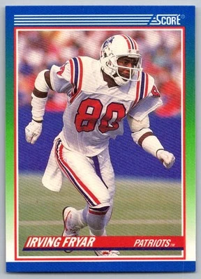 1990 Score Irving Fryar New England Patriots #344 - Image 1 of 2