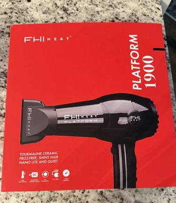 FHI Heat Platform 1900 Nano Weight Pro Hair Dryer Tourmaline Ceramic New - Image 1 of 2