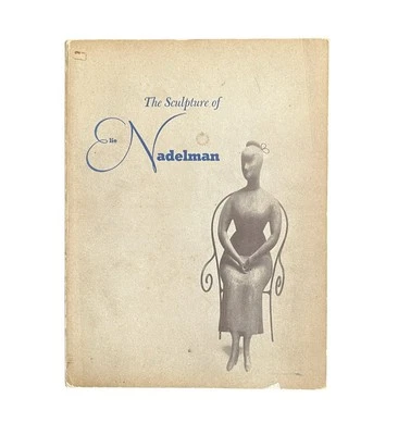 The Sculpture of Elie Nadelman 1948 Exhibit Catalog Modern Art School of Paris - Image 1 of 4