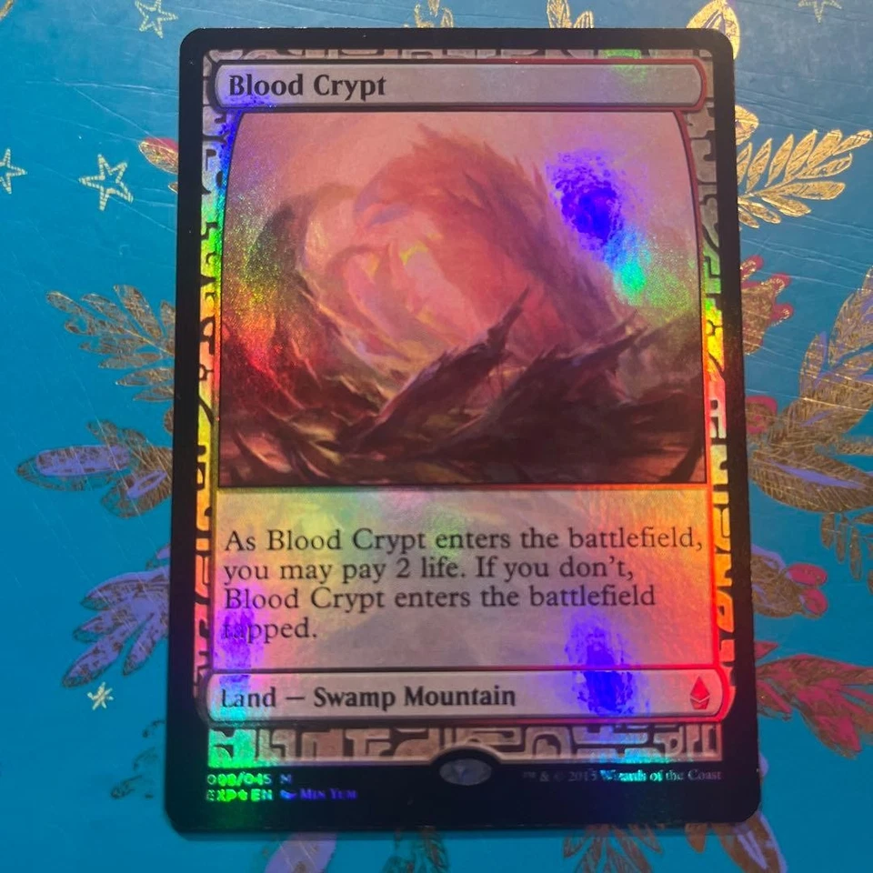 Mtg Blood Crypt Foil Expedition - Image 1 of 1