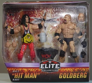 WWE Elite Ringside Exclusive Bret Hart Goldberg 2-pack Wrestling Figuren Mattel - Bild 1 von 6