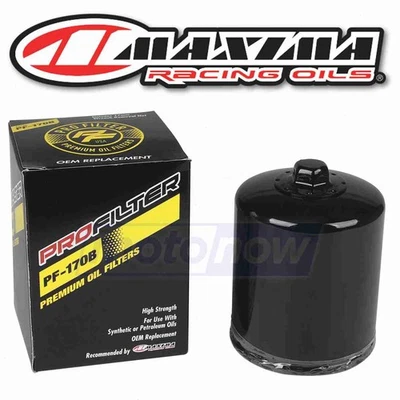 Maxima Profilter Spin-On Oil Filter for 1995-1996 Buell S2 Thunderbolt - sb Foto 1 de 4