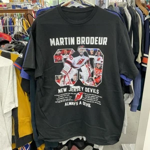 MARTIN  BRODEUR  T-shirt, size L - Picture 1 of 4