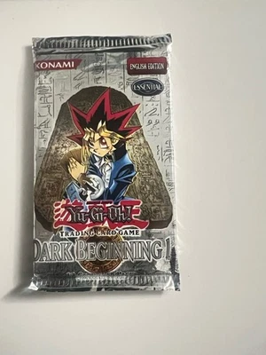 Yugioh Dark Beginning 1 Essential Sealed BOOSTER PACK - Image 1 of 2
