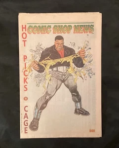 1ST SPAWN APPEARANCE: COMIC SHOP NEWS #242 (02-12-1992) - Before Previews - Picture 1 of 4