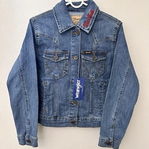 Nueva chaqueta vaquera retro Wrangler para mujer Texas Tech Red Raiders talla grande - Imagen 1 de 8