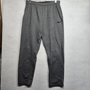 Nike Herren große graue Jogginghose Fleece Dri Fit gerade Pickleball Basketball - Bild 1 von 11
