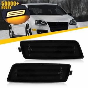 LED Lamp Side Marker Light For Volkswagen MK5 R32 MK6 Smoked Lens 1K5945072A New - Picture 1 of 22