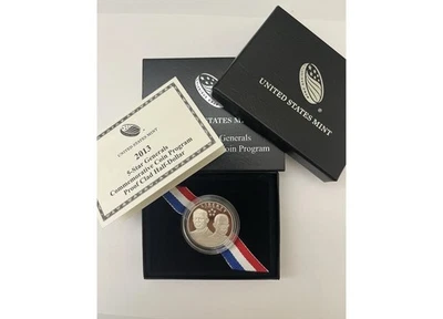 2013-S Clad Proof 5-Star Generals Commemorative Half Dollar Coin: W/COA-in OGP - Image 1 of 2