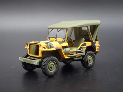 1941-1945 Jeep Willys MB US Army Militare 1:64 Diorama Scala Modellino Auto - Immagine 1 di 4