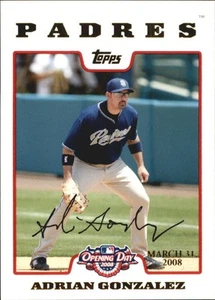 A5784- 2008 Topps Opening Day Gold BB Cards 1-220 -You Pick- 15+ FREE US SHIP - Picture 1 of 423