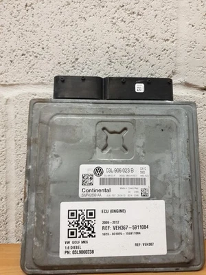 VW Golf MK6 2009-2012 ECU (MOTOR) 03L906023B Foto 1 de 4
