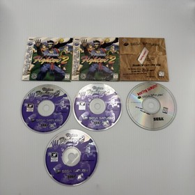 Sega Saturn Bootleg Sampler Demo Disc + Virtua Fighter 2 Demo (3x) - Free Ship