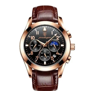 Herrenuhr Automatik Mechanisch Edelstahl Wasserdicht Leuchtdatum Uhren - Bild 1 von 30