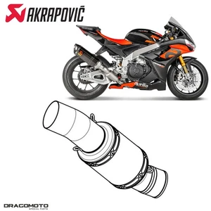 tubo APRILIA TUONO V4 1100 RR ABS Factory SE-09 SBK 2024 AKRAPOVIC Titanio RC... - Foto 1 di 6