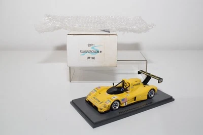B84 1:43 SPARK SCFI11 FERRARI F333 SP F 333 SP ERICSSON #1 LE MANS LM 1995 SIN USAR, EN CAJA Foto 1 de 4