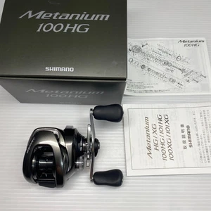 SHIMANO Baitcasting Reel 23 Metanium 100HG Right Handle in Box New - Picture 1 of 7