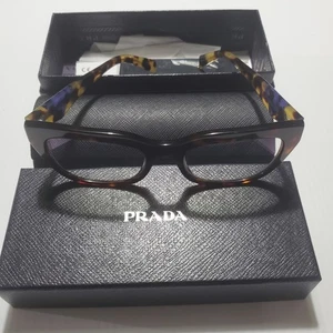 Prada PR A06V Caramel Havana mit Blau (54◻19) 54mm Brille mit OVP + Etui - Bild 1 von 11