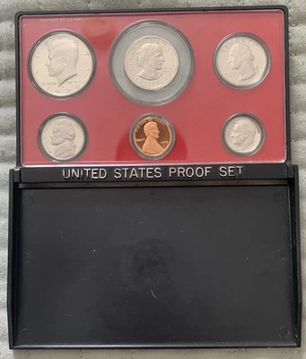 1979-S  US Mint Proof Set - 6 Piece Uncirculated Coin Set w/ Susan B. Anthony $1 - Image 1 of 4