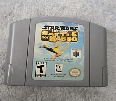 Star Wars Episode 1 Battle for Naboo for Nintendo 64 - Image 1 of 2