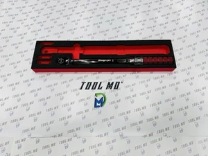Snap-on Tools NEW 3/8” Drive Click Type Micro Torque Wrench Foam Set QE2R100R - Picture 1 of 20