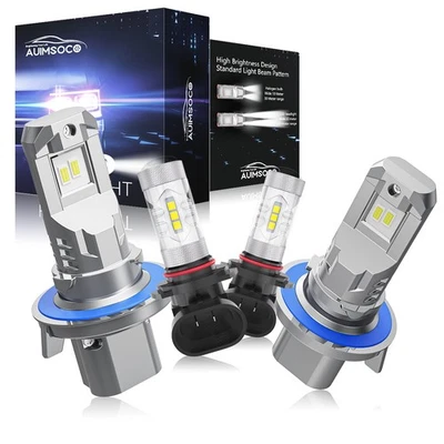 KIT de 4x faros LED bombillas 80000LM para Dodge Caliber 2007-2009 hatchback 4 puertas Foto 1 de 4