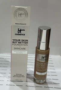 It Cosmetics Your Skin But Better Foundation + Skincare - 31 Medium Neutral - Picture 1 of 3