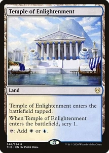 Temple of Enlightenment 2x FOIL THB MTG Theros Beyond Death Rare MINT white blue - Picture 1 of 1