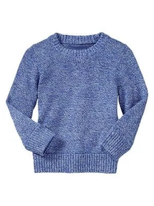 GAP BOYS TRUE BLUE CREW NECK SWEATER ORG. $32.95 SIZE 4 BNWT - Picture 1 of 1