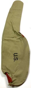 WWII US M1 GARAND RIFLE CARRY SCABBARD CASE-OD#3 - Picture 1 of 5
