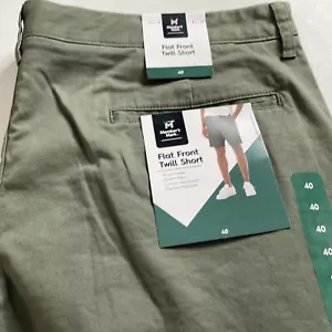 Member's Mark Herren Performance Short Gr. 40 Stretch Grün Neu mit Etikett - Bild 1 von 7