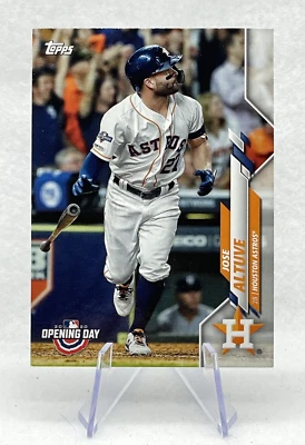 Jose Altuve 2020 Topps Opening Day #89 Houston Astros - Image 1 of 2