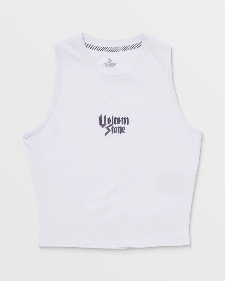 VOLCOM - Womens Stoneher Tank Top - Dusty Lavender - Casual Sleeveless Tee - Image 1 of 3