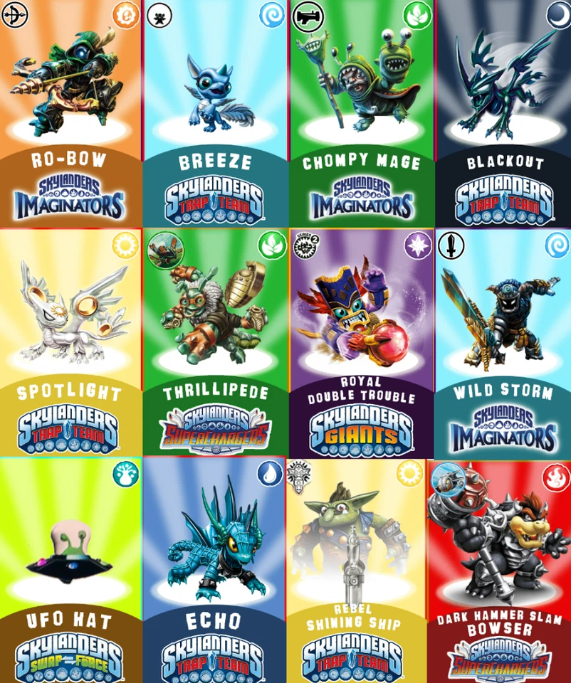 Каждый персонаж Skylanders, набор приключений, транспортные средства и многое другое! Карты NFC/Mifare - Изображение 1 из 1