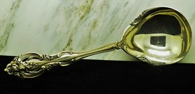 925 Sterling Silver gorham La Scala Solid Gravy Ladle 7" 85.0g - Image 1 of 4