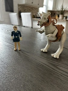 1980 Vintage Kenner Star Wars Tauntaun & Han Solo Action Lot - Picture 1 of 8