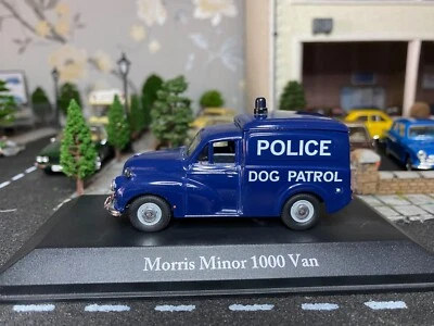 Morris 1000 Minor Van, Police Dog Patrol 1:43 Scale Commercial, Atlas - Image 1 of 4