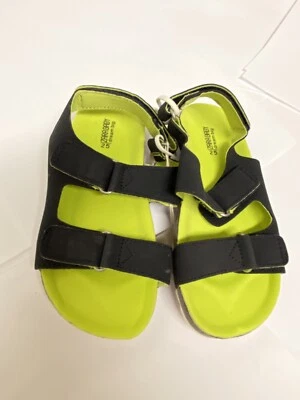 ZARA Multi Color baby boy shoes kids sandas navy green size EU 24 us 7.5 B379 - Image 1 of 4