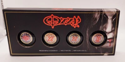 Rock and Roll Beauty Ozzy Osbourne Pressed Metals Eyeshadow Kit - NEW - Image 1 of 4
