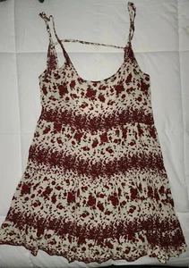 Women's Brandy Melville Floral Sleeveless Tank Cotton Blend Flowing One Size - Bild 1 von 6