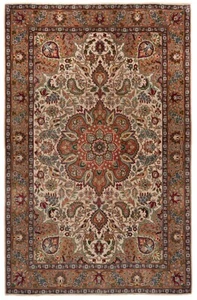 Patina Handgeknüpfter Perserteppich 148x97 cm-Orientt,Carpet,Rug,Beige,Täbriz - Bild 1 von 9