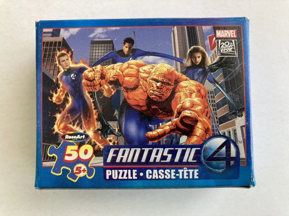 Rompecabezas de 50 piezas RoseArt Marvel Fantastic Four Foto 1 de 4