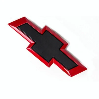 2015-2020 Chevrolet Tahoe Suburban Black Red Bowtie Emblems 84722856 Front Only - Image 1 of 2