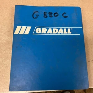 Gradall G-880C EXCAVATOR PARTS MANUAL BOOK CATALOG LIST, CRAWLER MOUNTED GUIDE - Picture 1 of 6